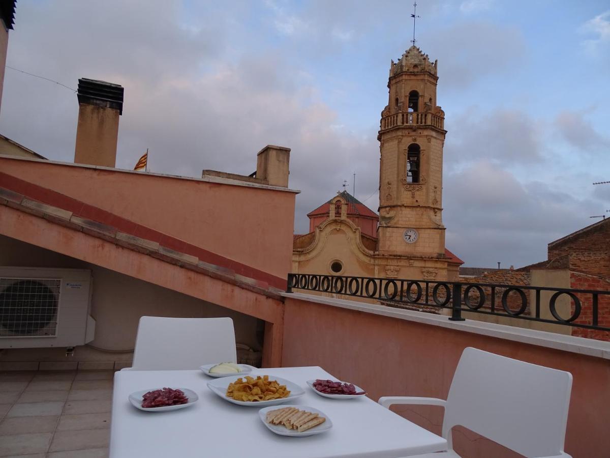 Ca La Victoria Villa Vinyols i Els Arcs Luaran gambar
